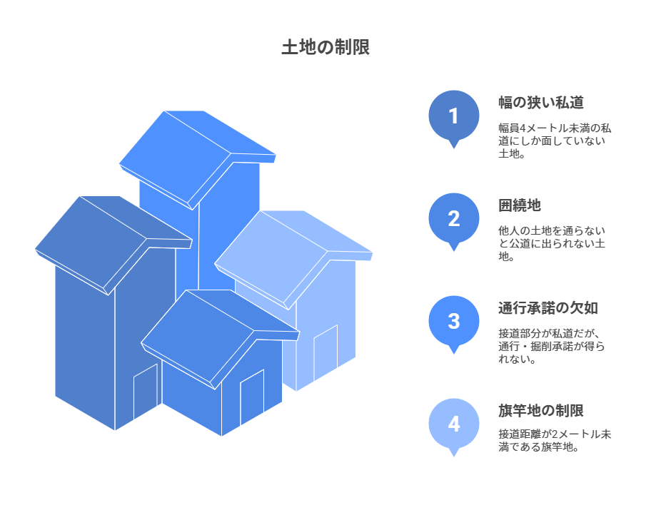 再建築不可になる代表例